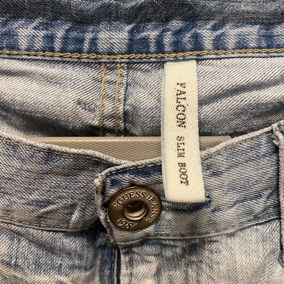 Vintage Guess Light Denim Jeans - Picture 3 of 6